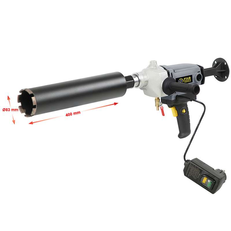 Masina de gaurit cu carota diamantata Ø 83 mm, 1600 W, FarTools CB1700