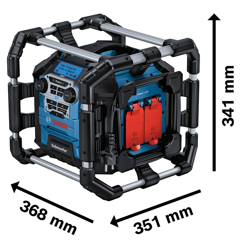 Radio santier 18V Li-Ion, SOLO, Bosch GPB 18V-5 SC