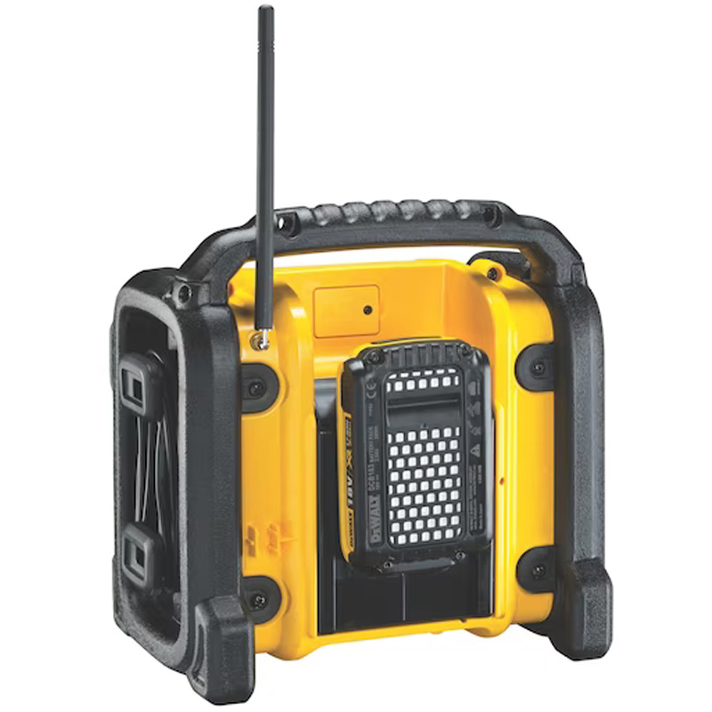 Radio santier dubla alimentare 230V/10.8-18V XR Li-Ion, SOLO, DeWalt DCR020-QW