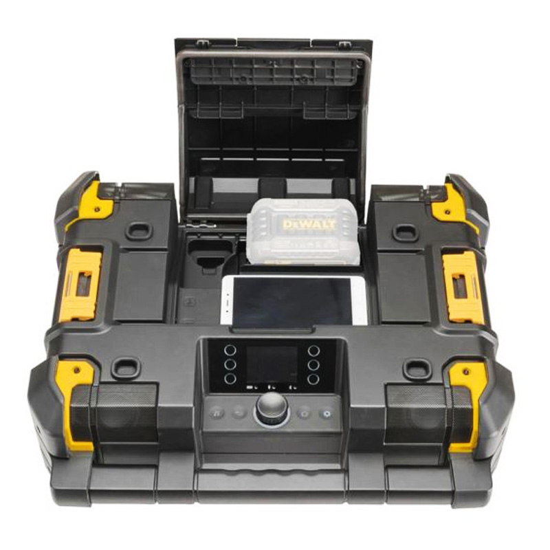 Radio santier dubla alimentare 230V/10.8-54V XR Li-Ion, incarcator incorporat,SOLO, DeWalt DWST1-81078-QW