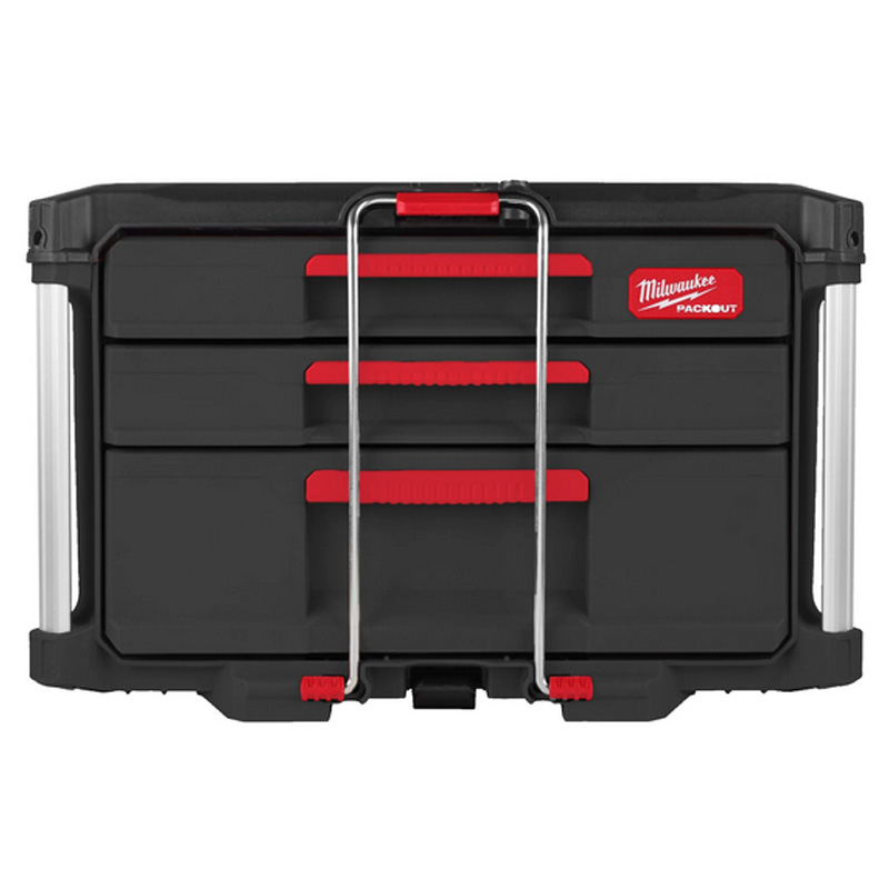 Cutie pentru scule Milwaukee PACKOUT™, 564x414x363 mm, cu 3 sertare retractabile