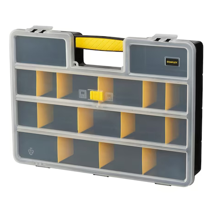 Organizator Stanley pentru piese mici, 25 compartimente, 457x330x81 mm