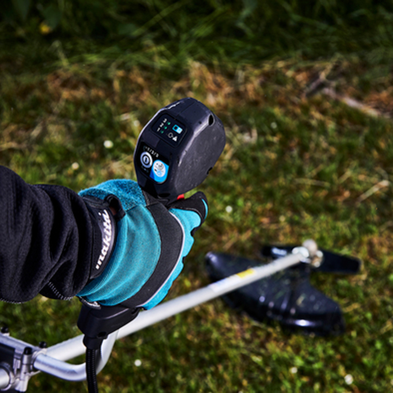 Trimmer electric, compatibil cu acumulatori LXT 2x18V, diametru cosire 43cm, MAKITA, tip DUR369AZ