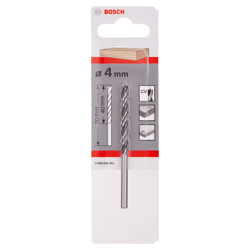 Burghiu pentru lemn, 4mm, Bosch