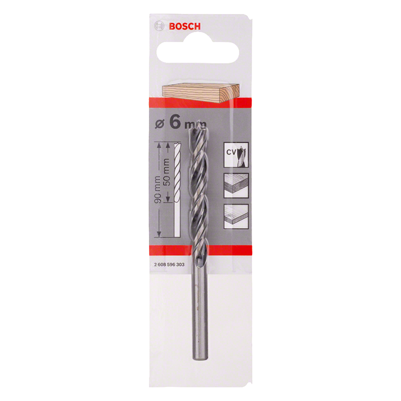 Burghiu pentru lemn, 6mm, Bosch