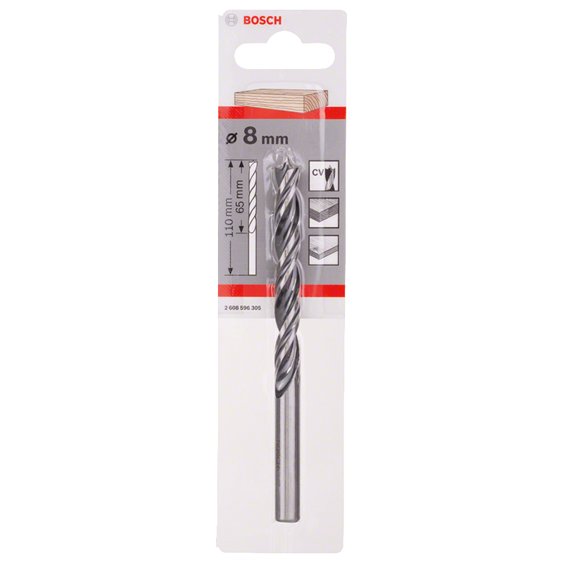 Burghiu pentru lemn, 8mm, Bosch