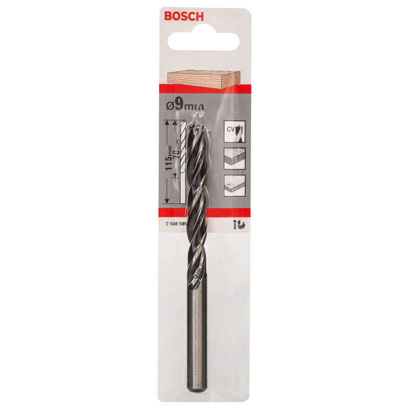 Burghiu pentru lemn, 9mm, Bosch