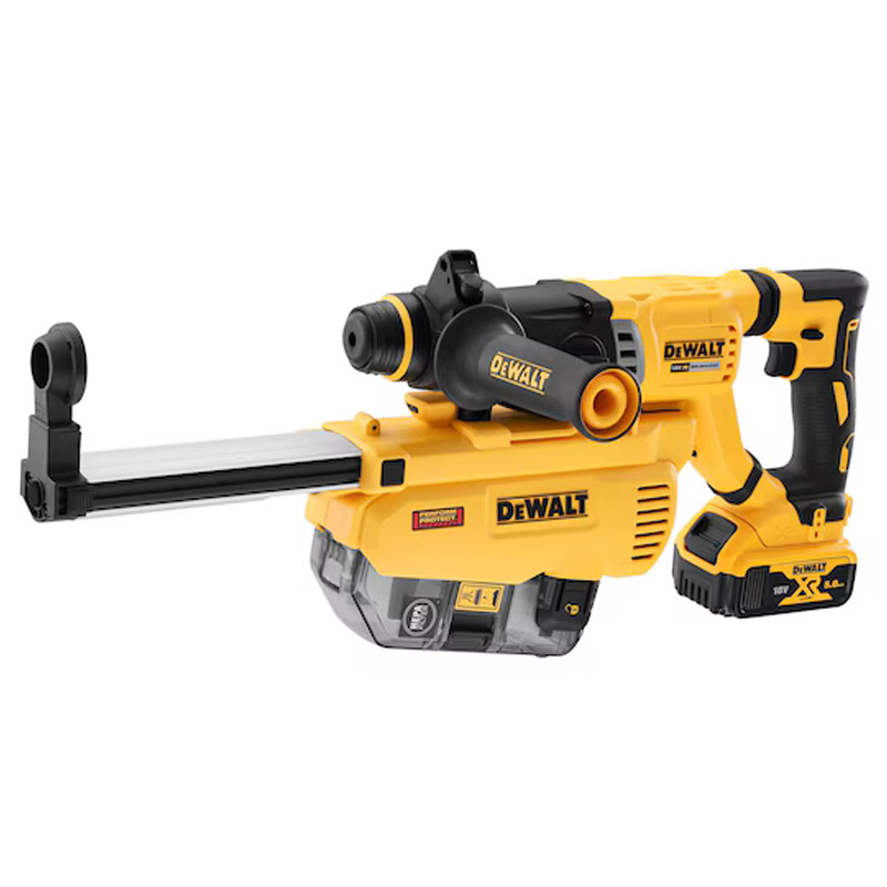 Ciocan rotopercutor SDS-plus ultra-profesional, 18V Li-Ion XR, 1x5.0 Ah, DeWalt tip DCH263P1-QW