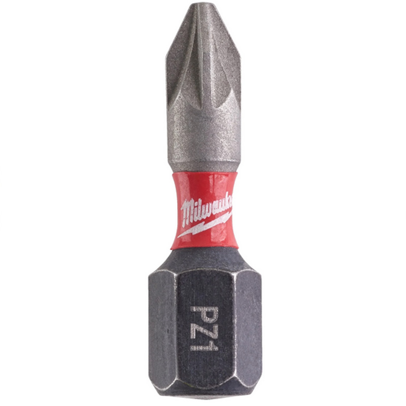 Varf in cruce PZ1, 25 mm, MILWAUKEE Shockwave Impact Duty™, set 2 buc.  