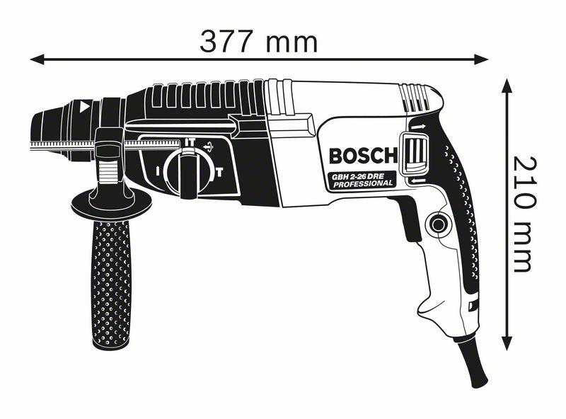 Ciocan rotopercutor SDS-plus tip GBH 2-26 DRE