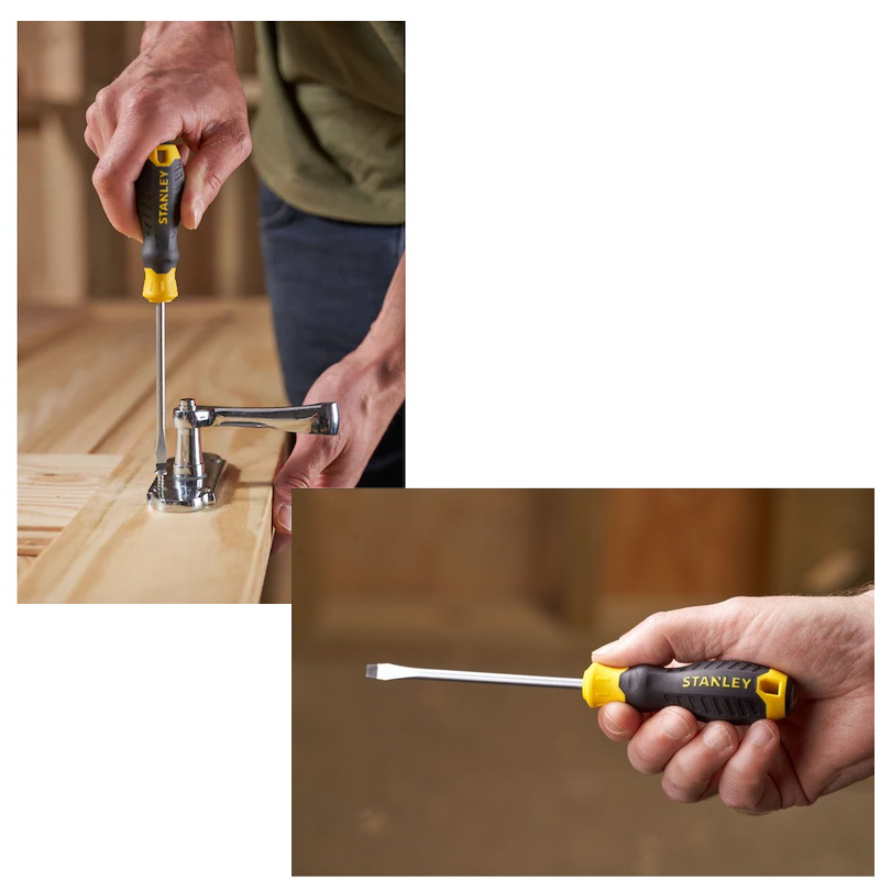 Surubelnita dreapta 5.5x100 mm, STANLEY Cushion Grip™