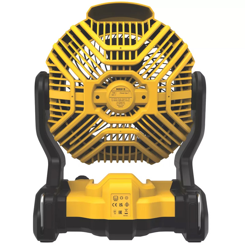 Ventilator DeWALT de santier DCE512N-XJ Li-Ion, 18V, SOLO