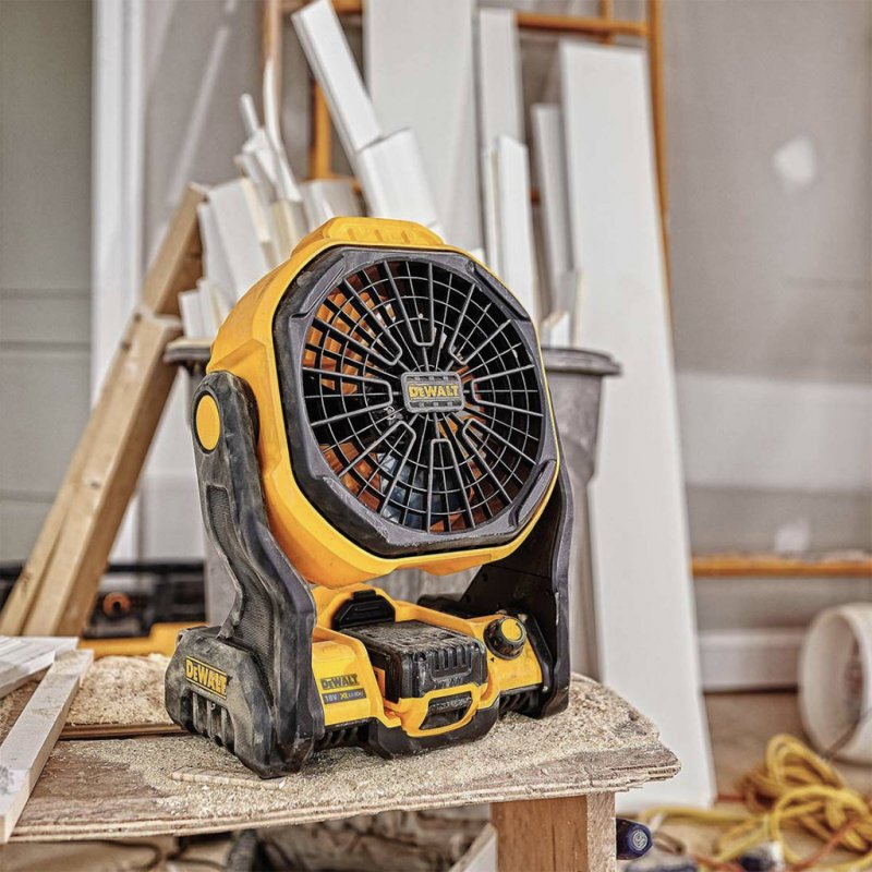 Ventilator DeWALT de santier DCE512N-XJ Li-Ion, 18V, SOLO