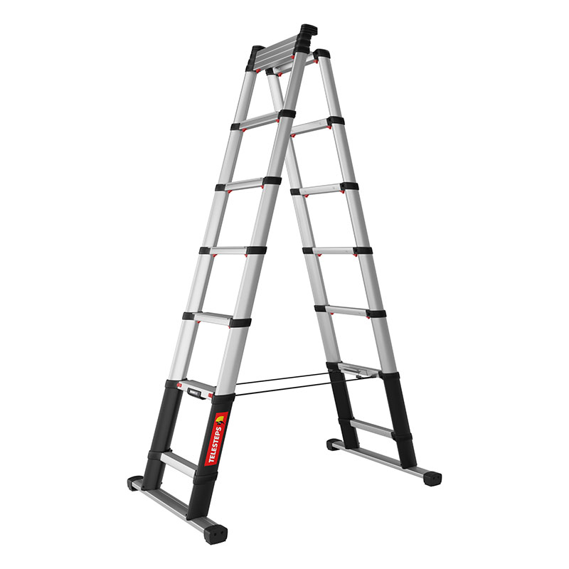 Scara telescopica multifunctionala, Telesteps, 3.0m, 9 trepte 80mm, tip Combi-Line 3.0