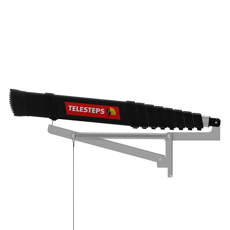 Scara telescopica pentru pod / mansarda, Telesteps, 9 trepte 40mm, inaltime pod 2.25 - 2.45m, tip LOFT-MINI