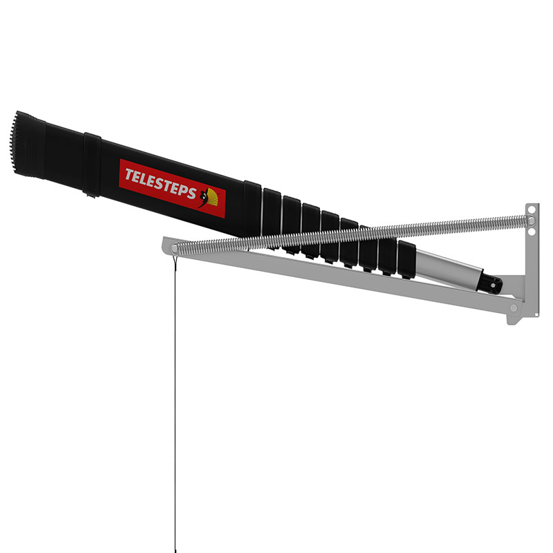Scara telescopica pentru pod / mansarda, Telesteps, 10 trepte 40mm, inaltime pod 2.55 - 2.95m, tip LOFT-MAXI