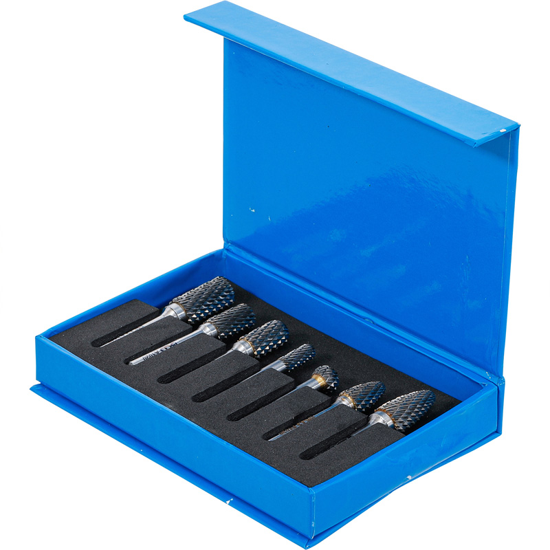 Set 7 freze HSS pentru lemn/plastic/aluminiu BGS