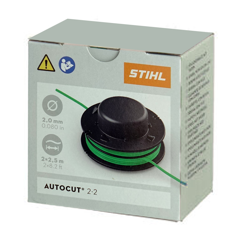 Autocut 2-2 - Cap cu fir nylon pentru trimmer electric FSA56, FSA57 si FSE52, 2.0mm x 5m, STIHL