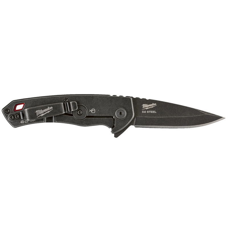 Cutit pliabil (briceag) cu lama neteda 64 mm, Milwaukee HARDLINE