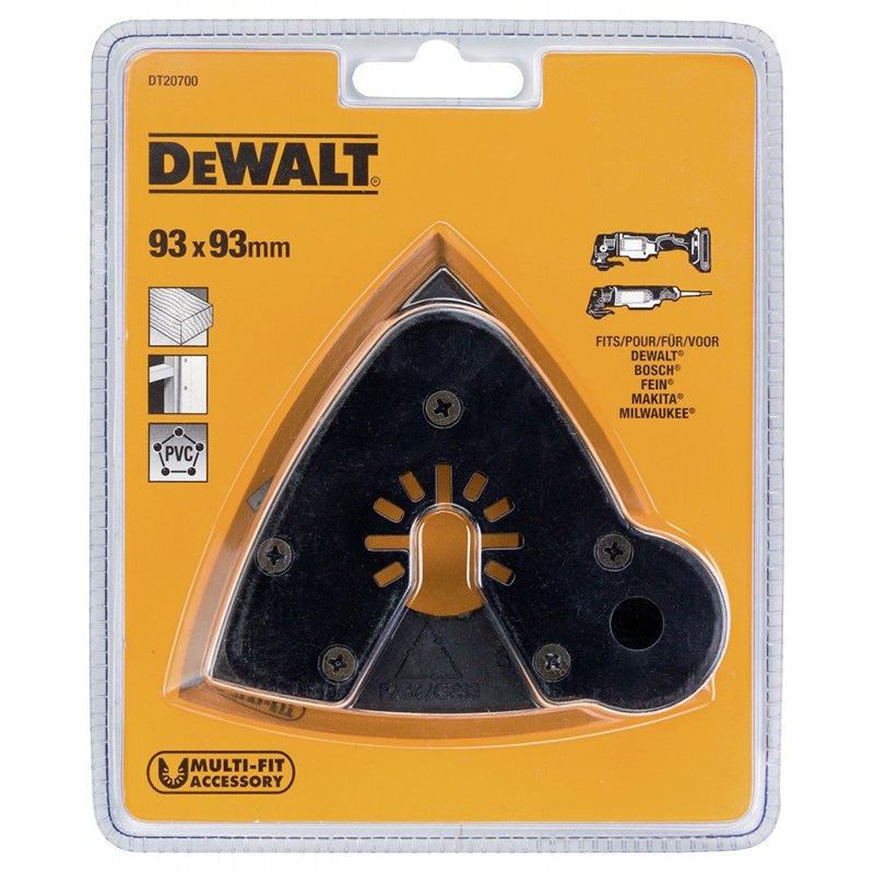 Placa slefuire STARLOCK pentru unealta multifunctionala oscilanta, DeWalt DT20700-QZ 