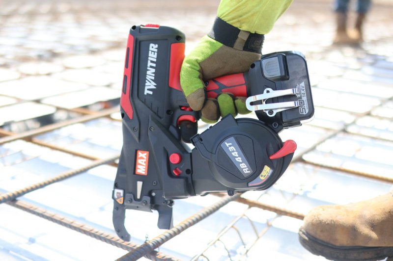 Mașină de legat fier-beton MAX RB443T, Ø20-44 mm
