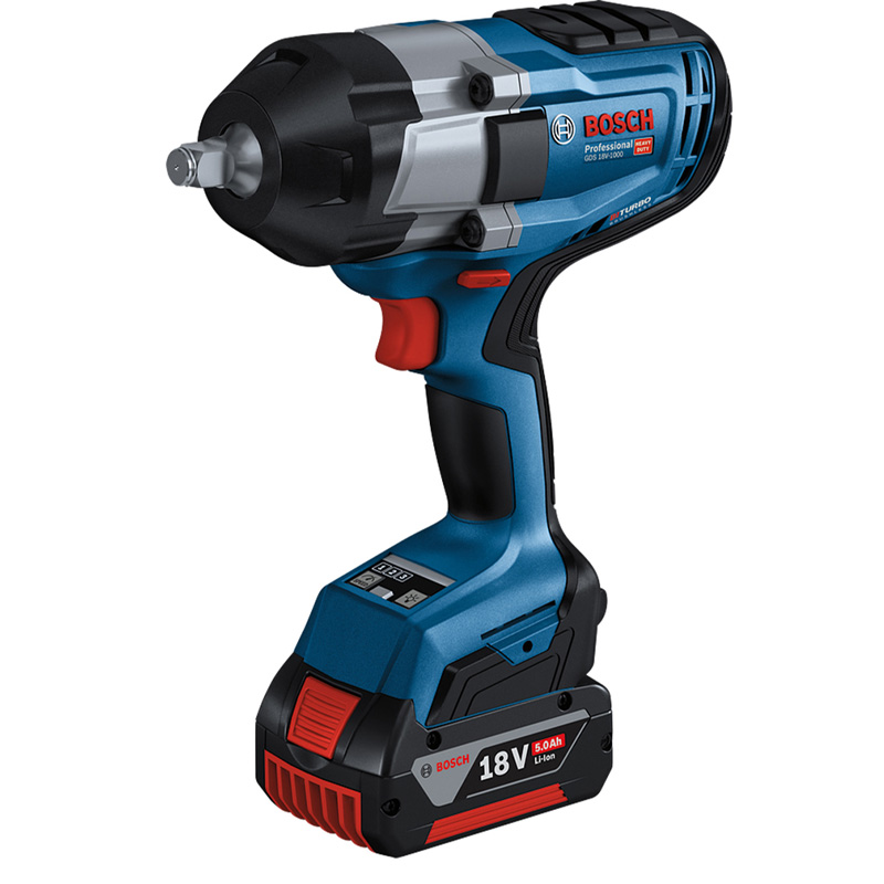 Masina de insurubat cu impact 18V, 2x5.0 Ah, 1000 Nm, BOSCH tip GDS 18V-1000