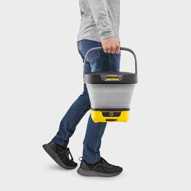 Aparat de spalat cu presiune joasa si acumulator integrat Li-Ion Karcher OC3 Foldable
