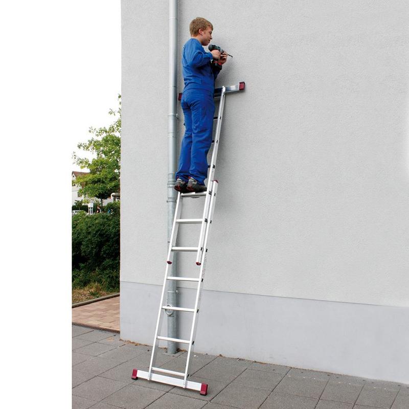 Scara / schela mobila Corda, aluminiu, 7 trepte - RESIGILAT