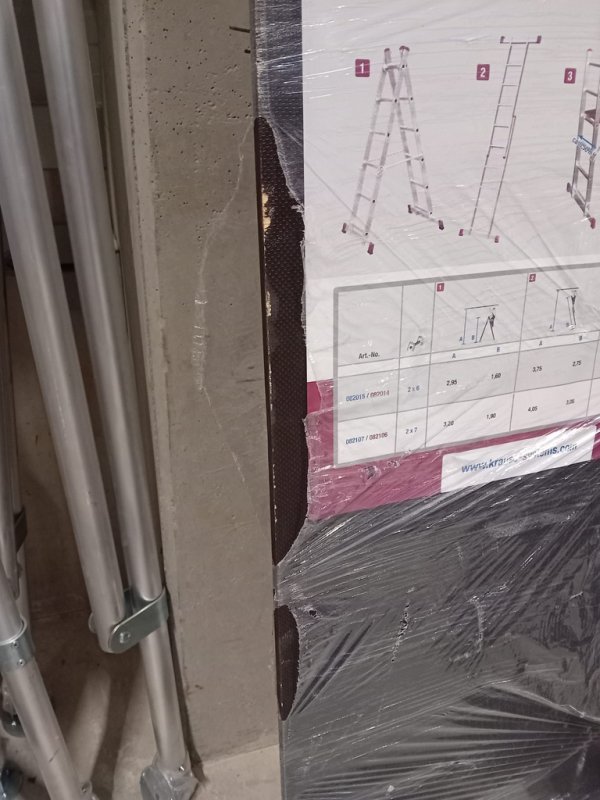 Scara / schela mobila Corda, aluminiu, 7 trepte - RESIGILAT