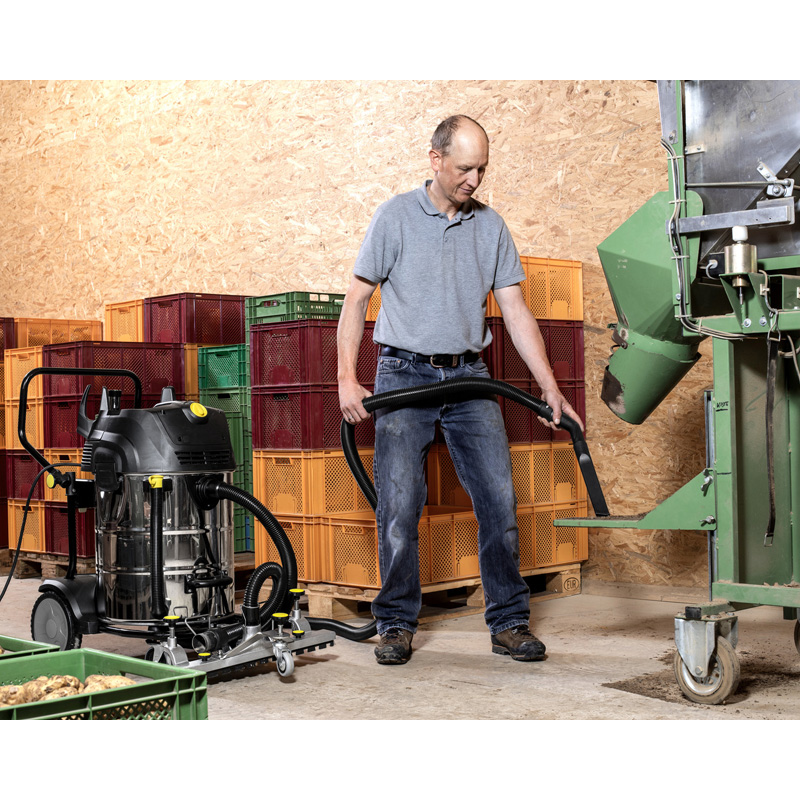 Aspirator uscat/umed 75 l, cu rezervor din inox, Karcher tip NT 75/2 Tact² Me Tc Adv 