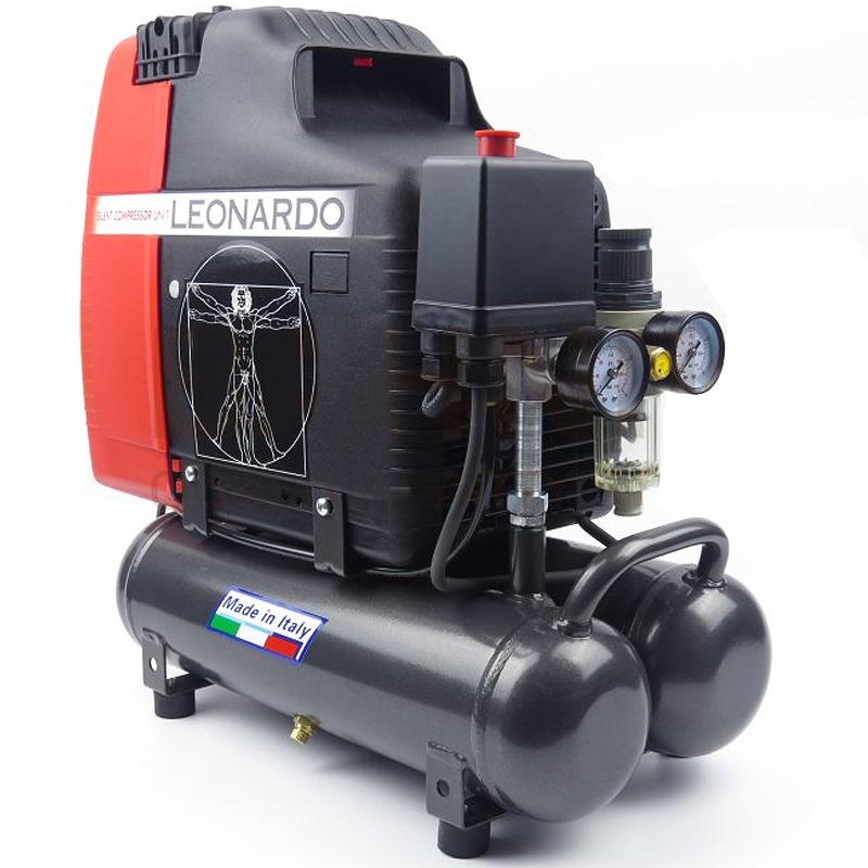 Compresor fara ulei, silentios, uz alimentar, FIAC LEONARDO