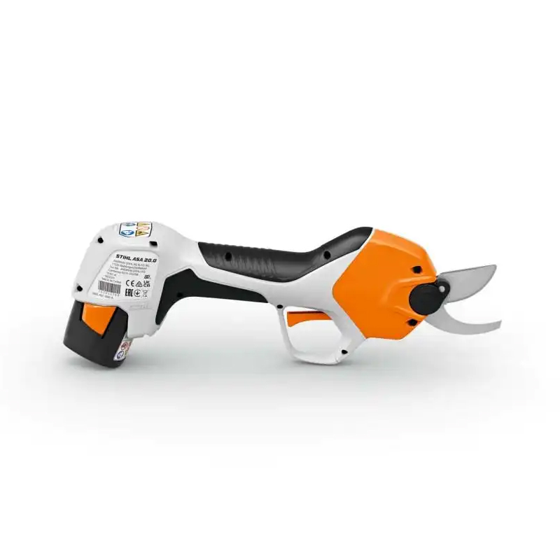 Foarfeca de gradina cu acumulatori, Stihl, tip ASA20 Set (cu acumulator si incarcator), sistem AS