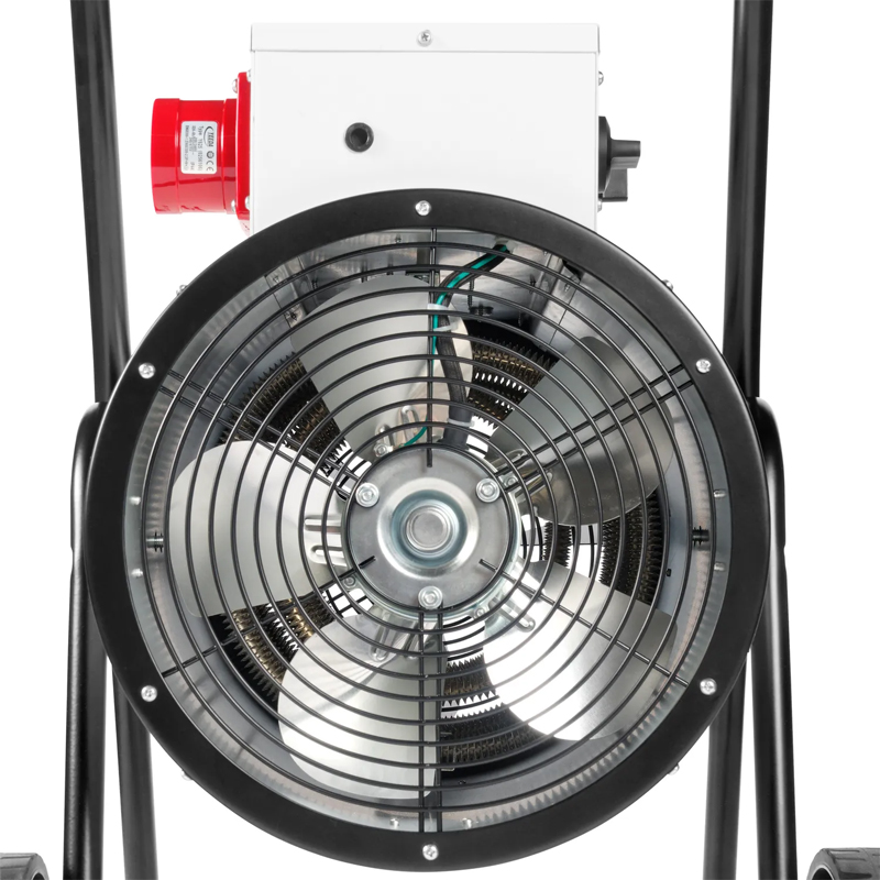 Incalzitor electric rotund, profesional, 15kW, 380V, Trotec TDS75R