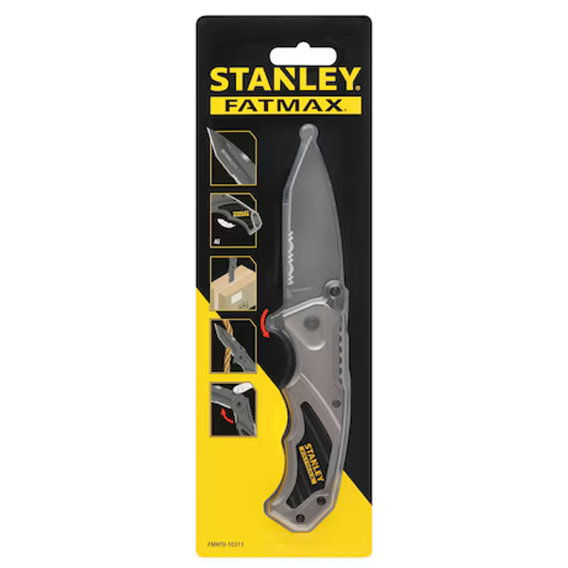 Cutit utilitar tip briceag, 190 mm, 180 g, STANLEY FATMAX tip FMHT0-10311