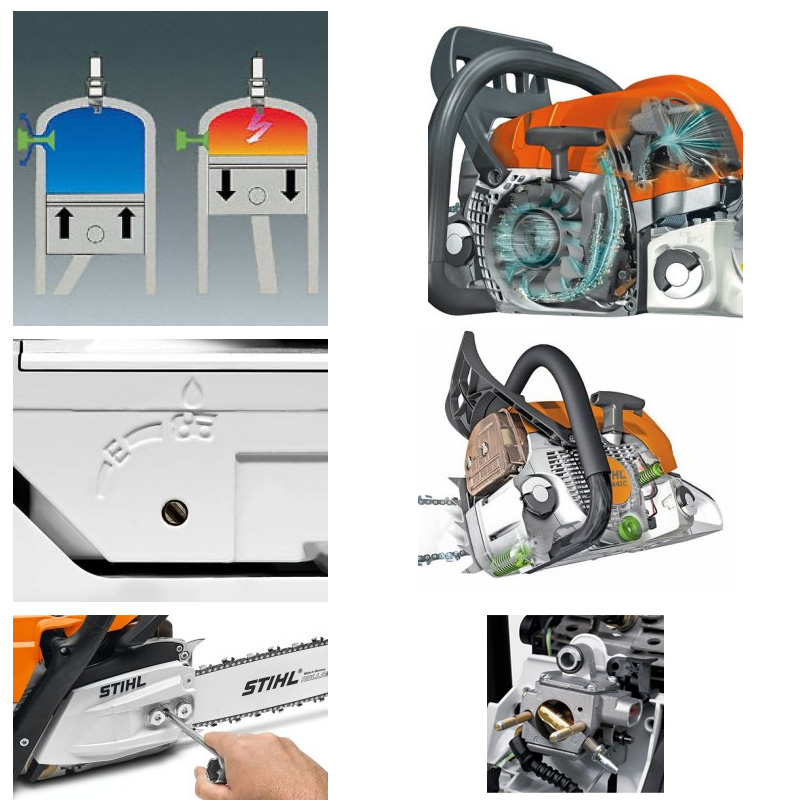 Motofierastrau cu benzina pentru domeniul forestier STIHL tip MS 362 C-M, 40 cm