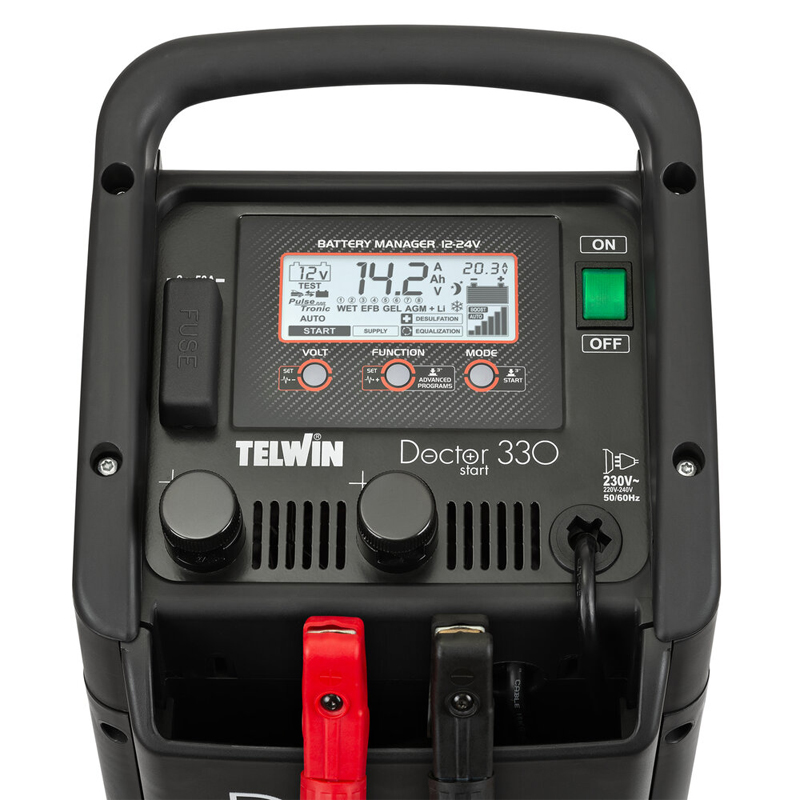 Redresor / robot pornire auto 230V 12V-24V TELWIN, DOCTOR START 330