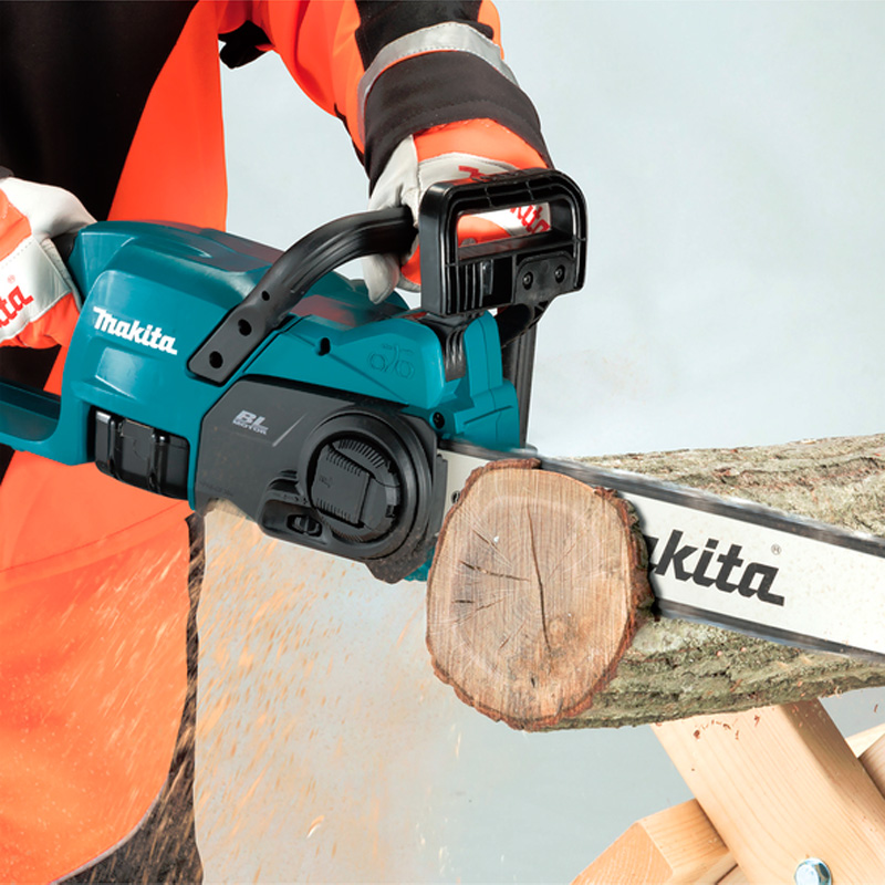 Electrofierastrau cu lant, compatibil cu acumulatori Li-Ion LXT 18V, 35 cm, SOLO, Makita tip DUC357Z