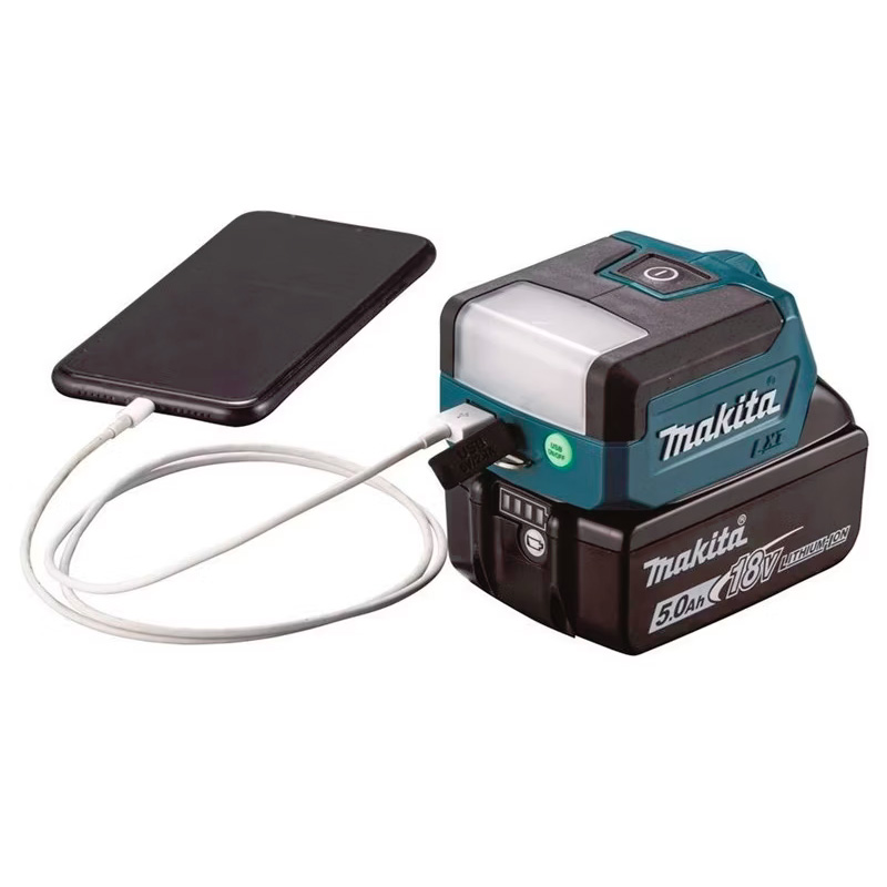 Lanterna compatibila cu acumulatori Li-Ion LXT 18V, 6 LED-uri, 300/150 Lumeni, SOLO, Makita tip DML817