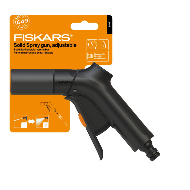 Pistol pentru stropit, cu maner confortabil SoftGrip™, Fiskars