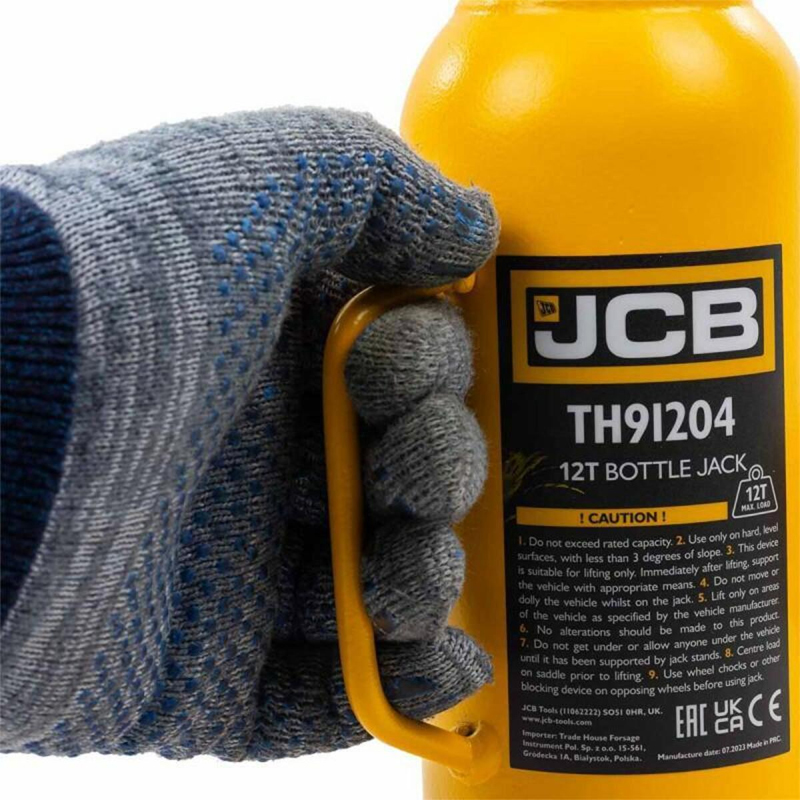 Cric hidraulic butelie, 12 t, 227 - 457 mm, JCB