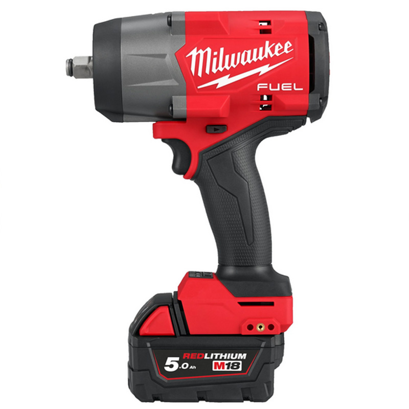 Masina de insurubat cu impact si cumulatori 18V Li-Ion, 2x 5.0Ah, 1/2