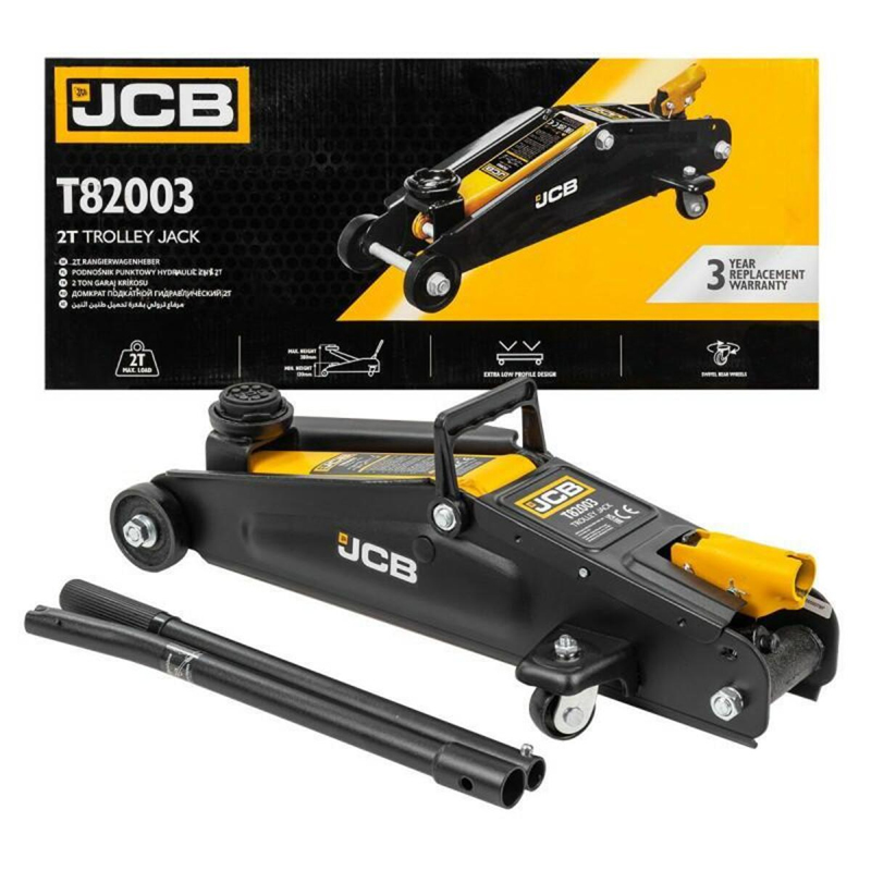 Cric hidraulic crocodil, hobby, 2 t, 130 - 380 mm, JCB