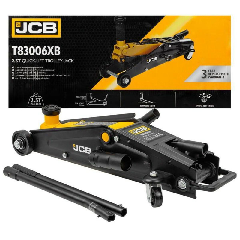 Cric hidraulic crocodil, hobby, 2.5 t, 150 - 530 mm, JCB