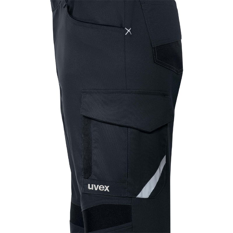Pantaloni de lucru gri grafit Uvex suXXeed Cargo, marimea 46