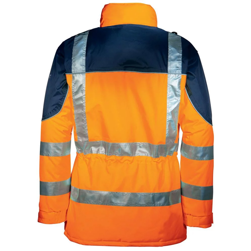 Geaca reflectorizanta portocalie Parka Uvex Protection Flash, marime 5XL