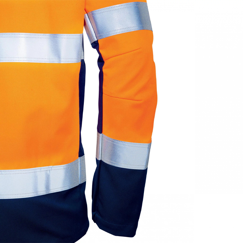 Jacheta reflectorizanta portocalie de lucru Uvex suXXeed Construction, marime XS