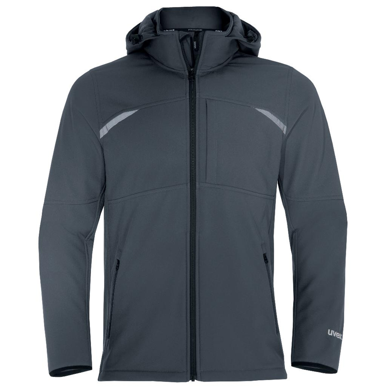 Jacheta Softshell gri antracit Uvex suXXeed Craft, marime S
