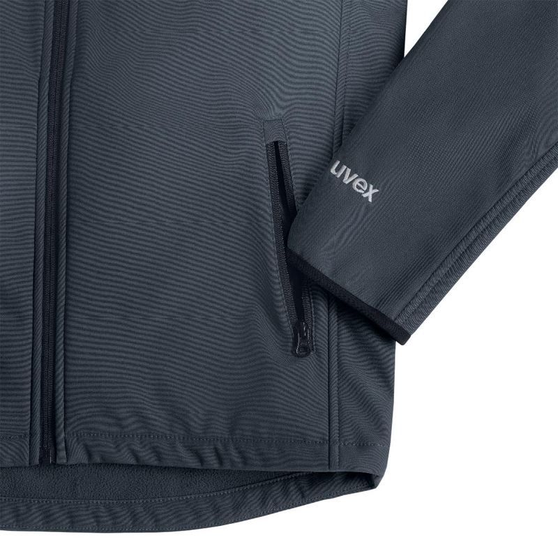 Jacheta Softshell gri antracit Uvex suXXeed Craft, marime L