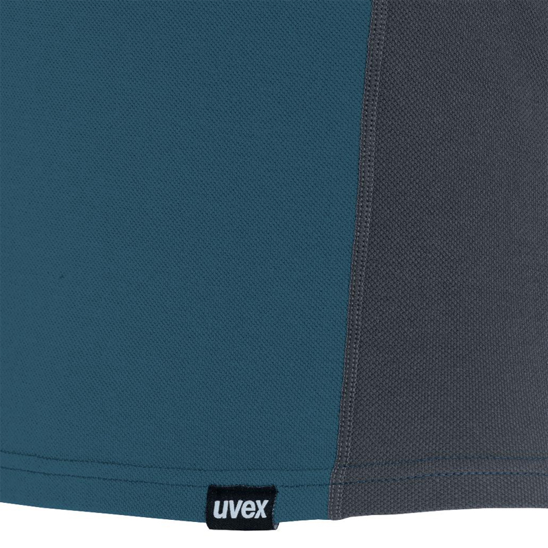 Tricou Polo albastru Uvex suXXeed Industry, marime S