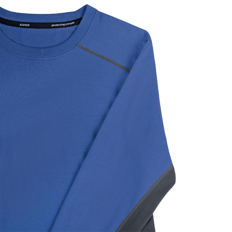 Tricou cu maneca lunga albastru marine Uvex suXXeed Industry, marime S